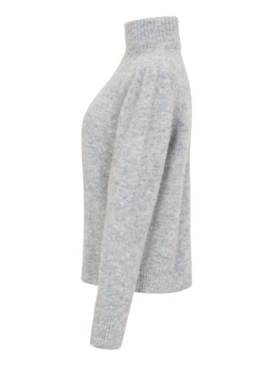 Bilde av WoolLand Loen Knitted sweater 2.0 woman Light Grey